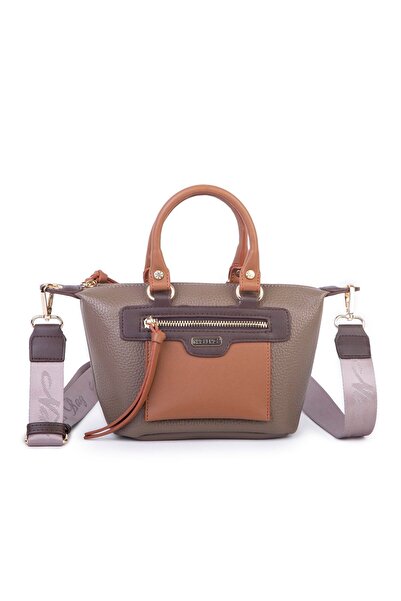 Nas Bag Women's Mini Handbag and Messenger Bag Mink Tan Brown Lopez