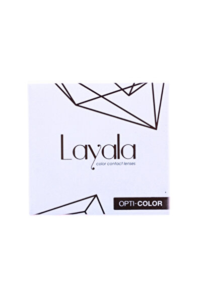 Layala عدسات أوبتي-كولور #بني كريستالي