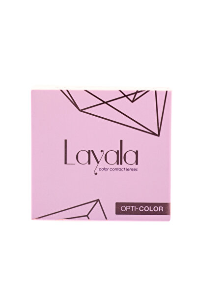 Layala عدسات أوبتي-كولور #كوزمو رمادي