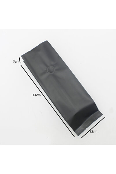 Generic 30 pieces of coffee packaging bags, black color, dimensions 41×13×7