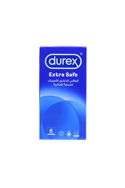 Durex CONDOM EXTRA SAFE 6PCS