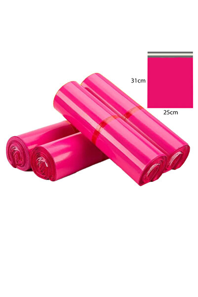 Generic 100 pieces of nylon shipping bags, dimensions 25 x 31 cm