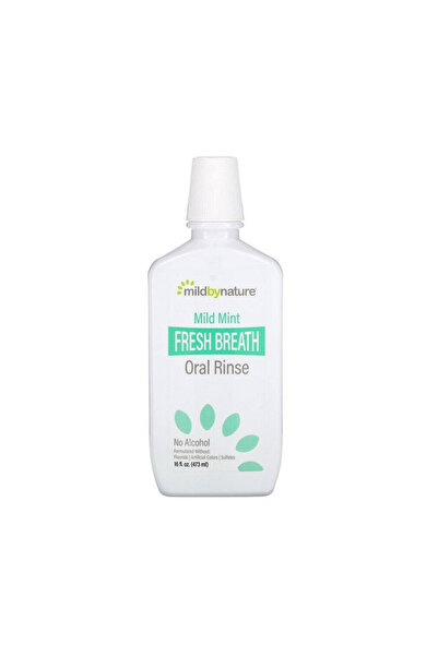 MILD BY NATURE غسول فم ميلد باى ناتشر 473 مل بالنعناع mild by nature, fresh b...