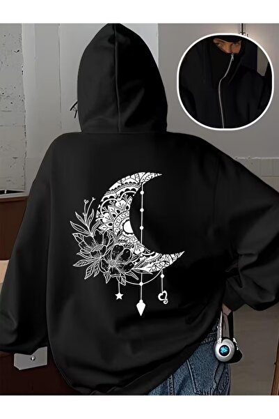 LAND MODA Hanorac unisex Ninja cu mască de zăpadă Cardigan din lână groasă cu...