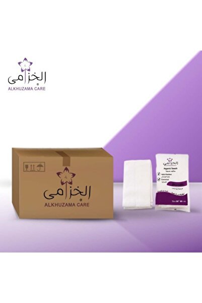 ALKUZAMA Carton of Alkhuzam towels, size 30x60, pack of 1000 towels.
