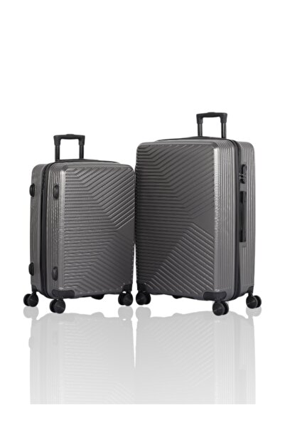 AVIATOR Two hard-shell suitcases made of high-quality ABS plastic - sizes 28 ...