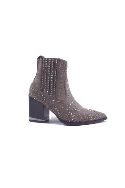 Guja 25K135-1 Women's Premium Stone Heeled Vegas Boots