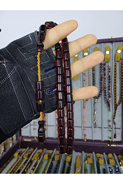 SEVER DOĞAL TAŞ Sıkma Kehribar Tesbih