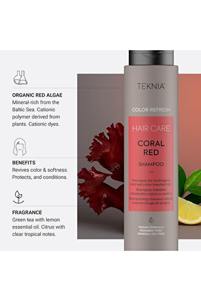LAKMÉ TKN Refresh Coral Red Shampoo 300ML
