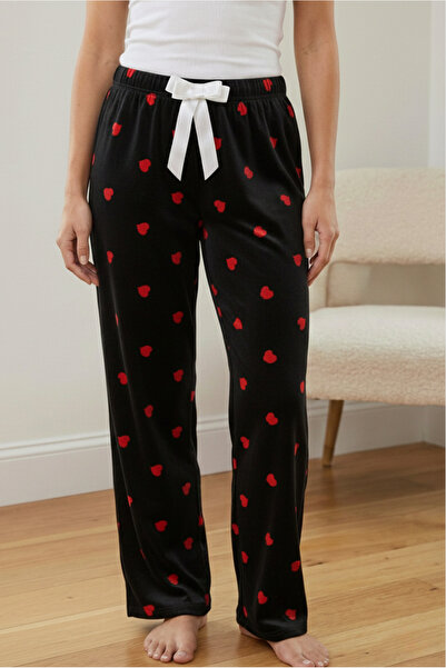 MORRO Women's Soft Velvet Pajama Bottoms - Winter Comfortable Fit Home Wear P...