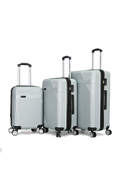 Giordano 3-piece hardshell travel luggage set