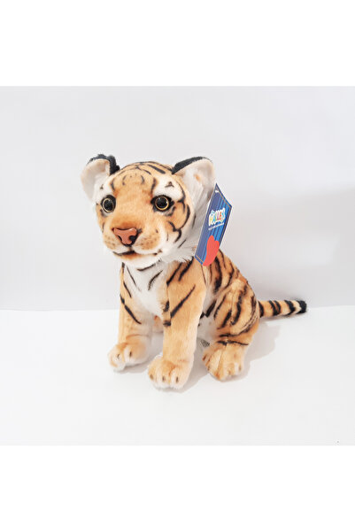 renkli çiçekler 42 CM Peluş Oyuncak Oturan Kaplan Çocuklar İçin Hediye Ev İçi...