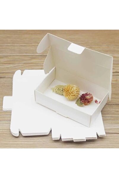Choice3 10x6x3cm WHITE 10pcs/lot Kraft Gift Paper Box Mult Size White Paper C...