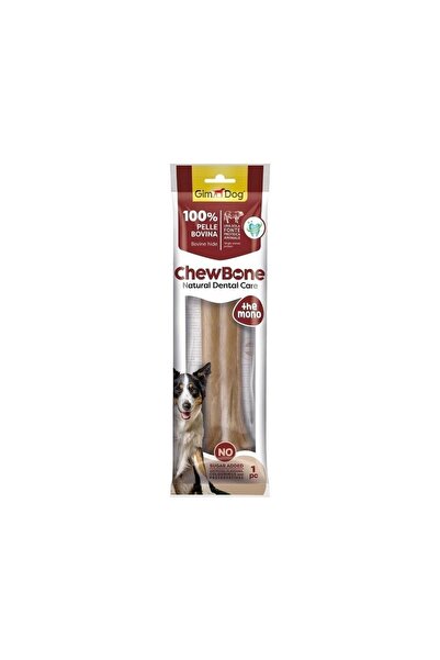 Gimdog Chew Bones Press Köpek Çiğneme Kemiği 10'' 25 cm 210 gr Naturel