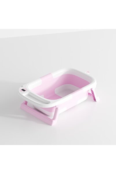 Baby love Babylove Double-Foldable Baby Bathtub with Thermometer & Mattress P...