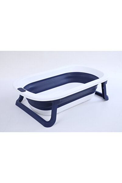 Baby love Foldable Baby Bathtub Blue33-308-1-B
