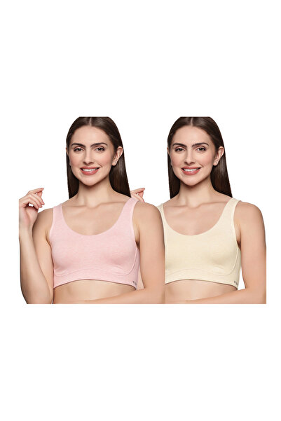 TEENS LIFESTYLE Pack of 2 - Non Padded Non Wired Everyday Comfort Slip On All...