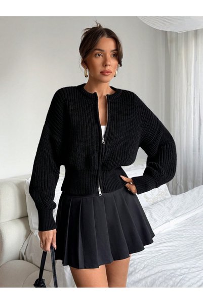 S.ÇLK CARDIGAN SELANİK CU FERMĂ