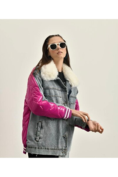 Veto Jeans Kapitone Mix Kot Ceket