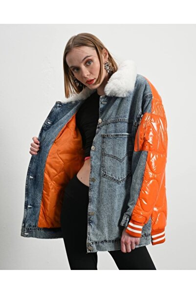 Veto Jeans Kapitone Mix Kot Ceket