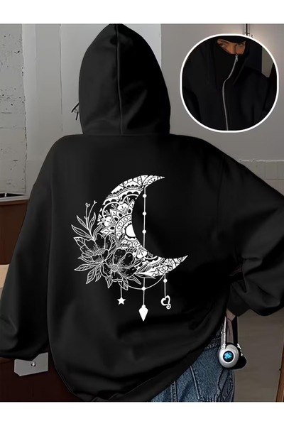 LAND MODA سترة صوفية للجنسين من Snow Masked Ninja من الصوف السميك بخيطين