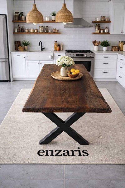 Enzaris Doğal Kütük Ahşap Masa