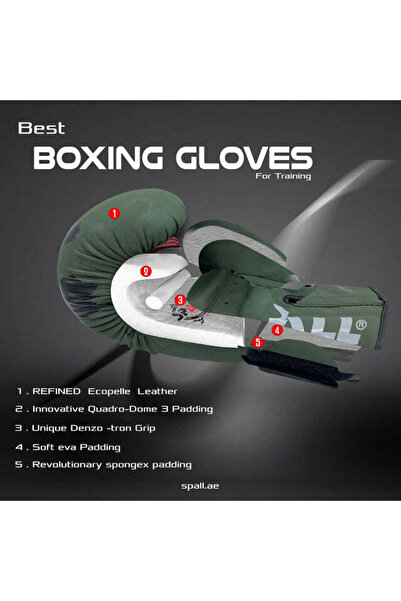 Spall Professional Boxing Gloves For Strong Punches Sparring And Kickboxing Fighting Punch Bag Workout Mua