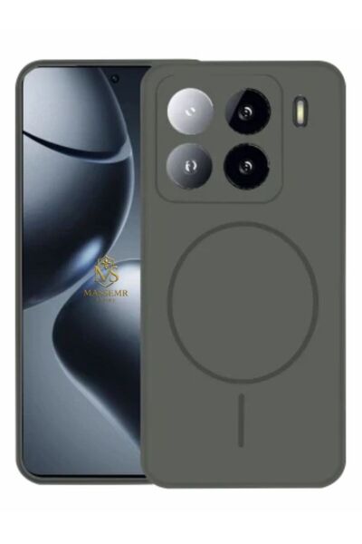 Massemr حافظة ماجسيف ذات ملمس مخملي لهاتف Mi 15 Pro، غطاء حماية ممتاز ممتص لل...