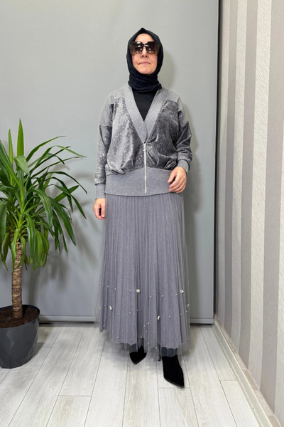 Ghisa Cardigan Gray 26Körhrk3353