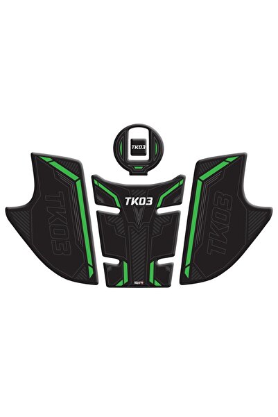 Redline Grafik Kuba TK-03 Yeşil Tank Pad