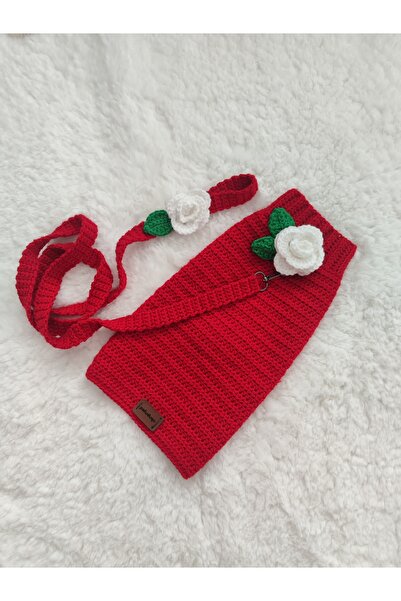 POFUDUQO سترة مع طوق للقطط والكلاب باللون الأحمر