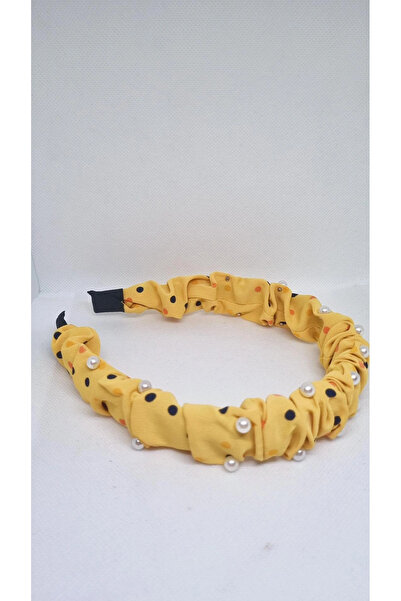 KÜÇÜKKANATLAR Pearl Detailed Polka Dot Crown