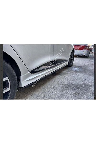 AksoyTuning Renault Clio 4 Uyumlu Yedek Parça Marşpiyel Alt Lip - Plastik