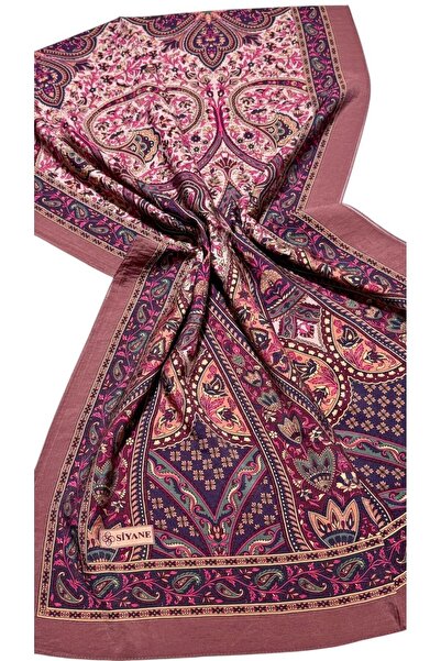 Siyane وشاح GÜL KURUSU بنمط كوبرا عرقي