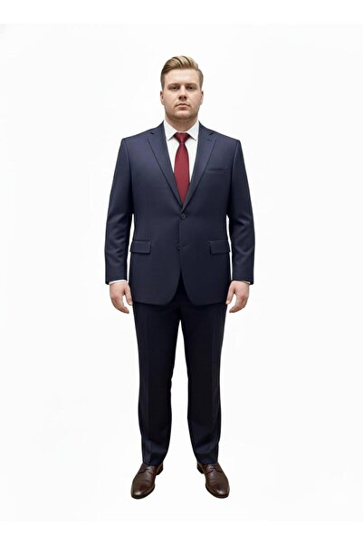 CLISHE Men's Plus Size Four-Piece Suit