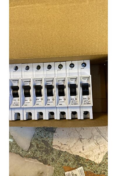 Siemens 1 Kutuplu B16 230/400v 5SQ21 Anahtarlı Otomatik Sigorta