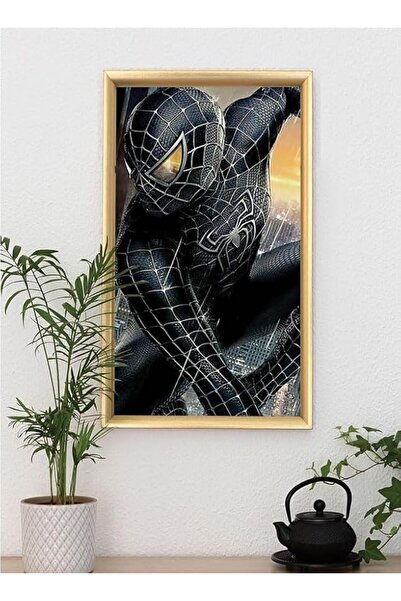 Generic Black Spiderman Wall Art
