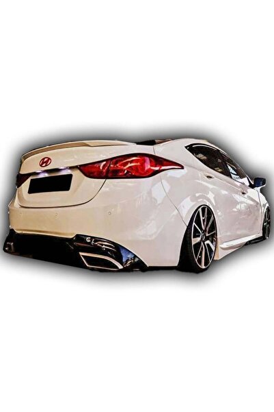 Genel Markalar Hyundai Elantra 2012 - 2015 Arka Tampon Difüzörü Boyasız