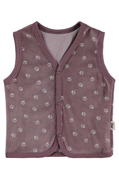 Civil Baby Mini Pati Empirme 6-18 Ay Yelek - Kahve 12-18 Ay