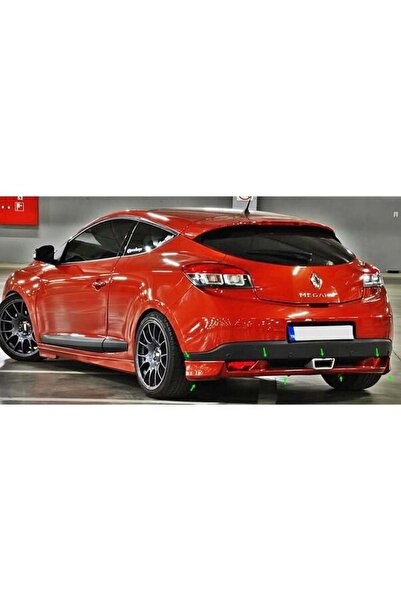 AksoyTuning Renault Megane 3 Uyumlu Yedek Parça Coupe Arka Tampon Eki