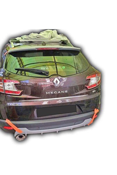 Genel Markalar Renault Megane 3 Sport Uyumlu Yedek Parça Tourer Difüzör Boyasız