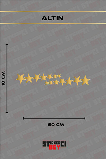 STİCKERCI BEY ملصق دراجة نارية على شكل نجمة للخوذة واللابتوب والسيارة (قطع با...