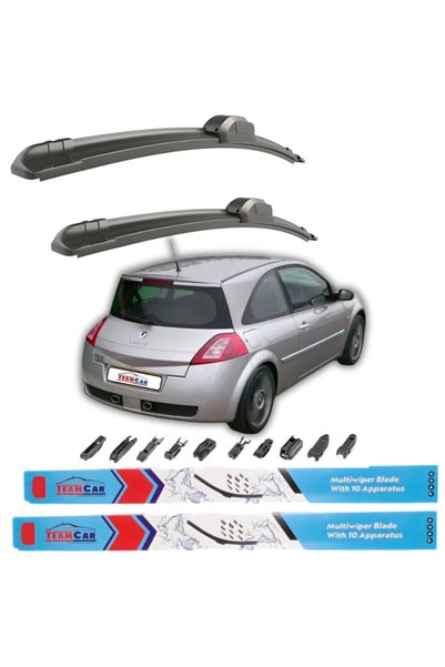 TEAMCAR Чистачки за Renault Megane II Hatchback 3 врати (2002-2005) Преден ко...