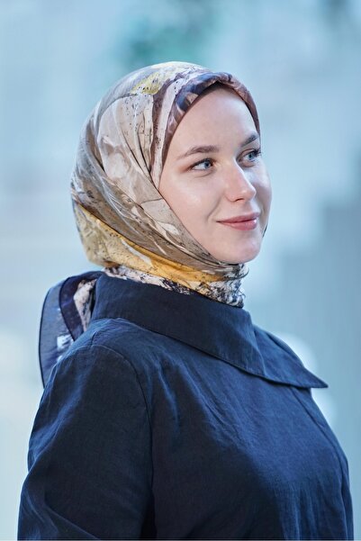 Loryan وشاح ACI KAHVE بتصميم الماس ديللا