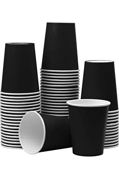 Generic أكواب ورقية 50 قطعة، أكواب قهوة سعة 8 أونصة، أكواب مياه للاستخدام مرة...