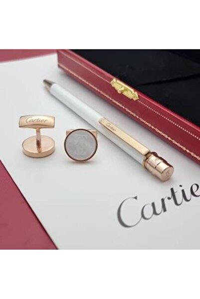 Cartier قلم كارتير سانتوس مع كبك كارتير كلاسيك