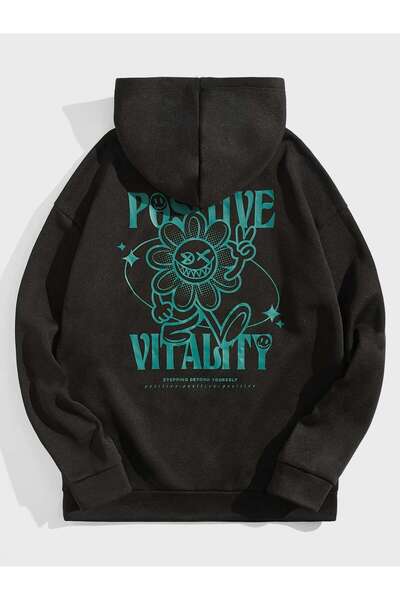 donamod Серия Coko Manfinity Hypemode Слоган и карикатура Графична качулка