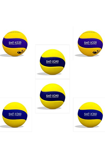 Summit X Series Volleyball Ball Set of 6 |   X320 + X340 + X360 Mixed Package