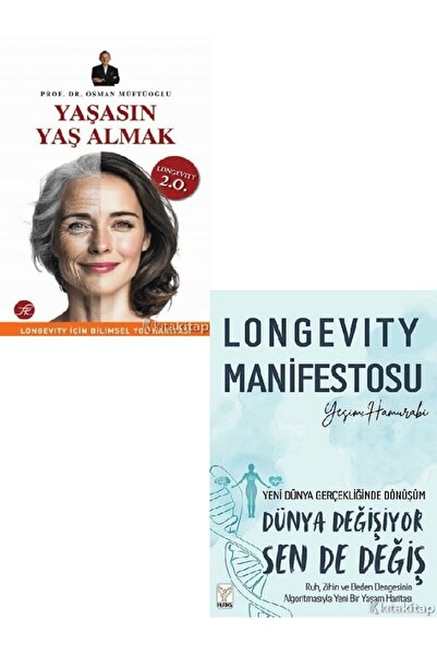 Kronik Kitap Yaşasın Yaş Almak  Longevity Manifestosu  Osman Müftüoğlu 2 KİTAP