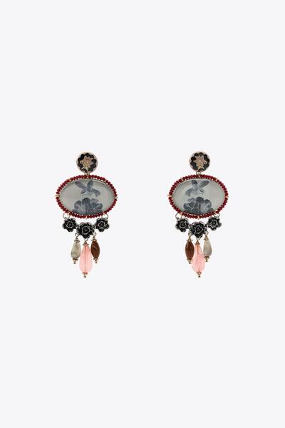 stravis Vintage charm earrings